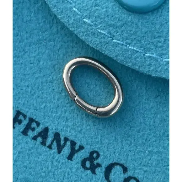 Tiffany & Co. 18K Rose Gold Clasping Link Jump Ring Extension 4 Pendant Bracelet - Picture 4 of 9